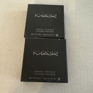 “The Maximum” Max Pressed Powder Honey Beige #808 Set Of 2 Compacts New In Box